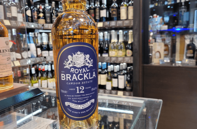 Royal Brackla 12YO single malt bottle 0.7L